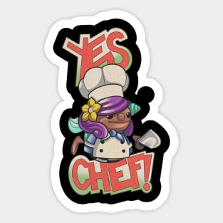 overcooked Sticker